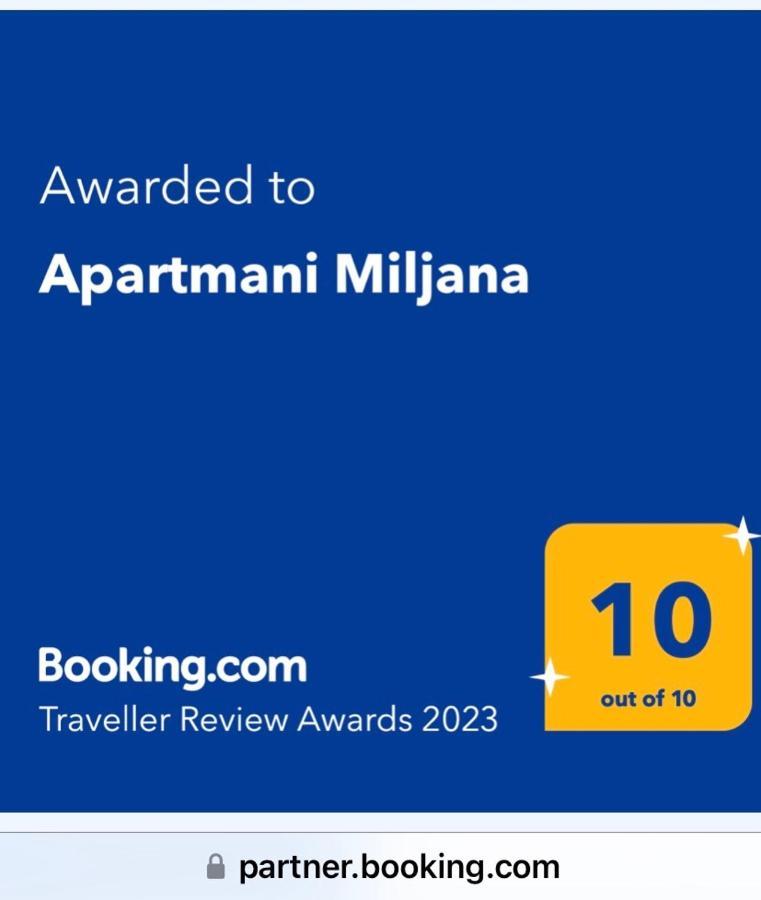 Apartmani Miljana Bar Eksteriør billede